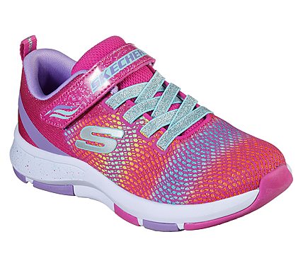 TRAINER LITE 2, NEON/PINK/MULTI Footwear Lateral View