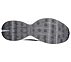 GO GOLF FAIRWAY, BLACK/WHITE Footwear Bottom View