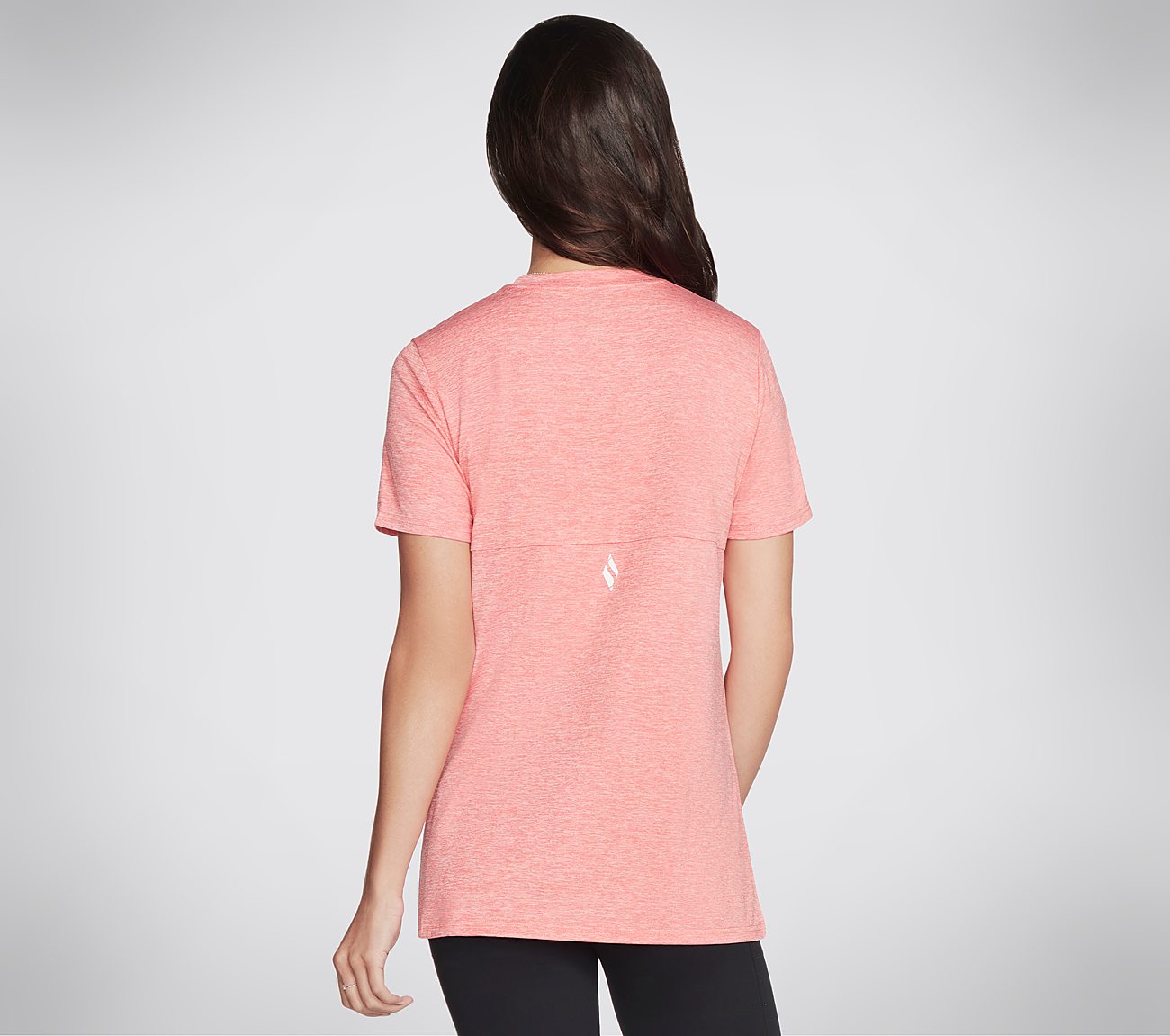 DIAMOND BLISSFUL TEE, CCORAL Apparel Top View