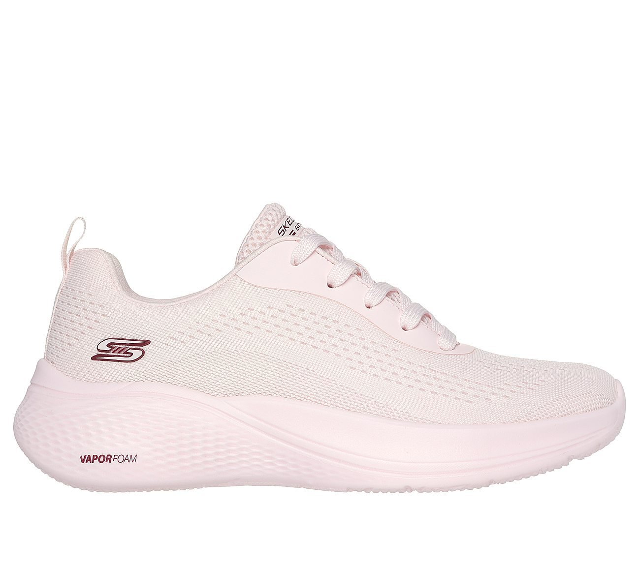 BOBS INFINITY, BLUSH Footwear Lateral View