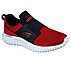 DEPTH CHARGE 2, RED/BLACK Footwear Lateral View