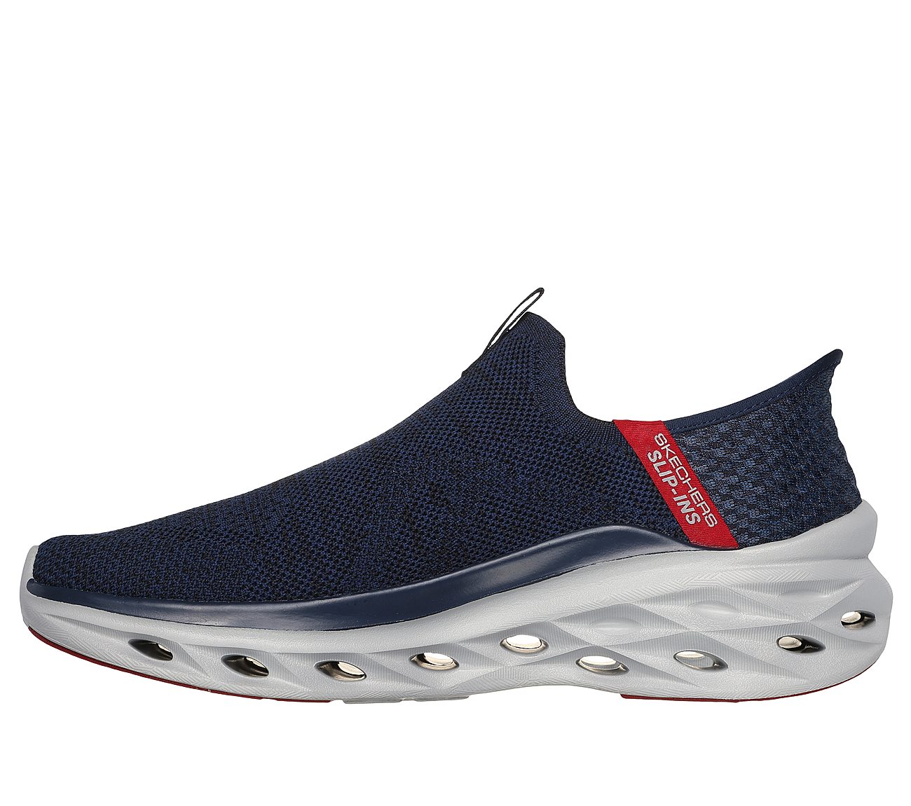 SKECHERS SLIP-INS: GLIDE-STEP SWIFT - PROSE, NAVY Footwear Left View