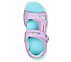FLEX SPLASH-VIBRANT MOOD, LAVENDER/TURQUOISE Footwear Top View