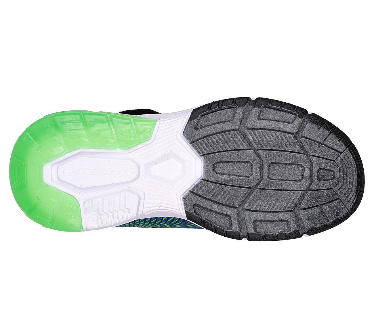 THERMOFLUX 2.0 - KODRON, BLUE/LIME Footwear Bottom View