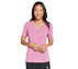 TRANQUIL POCKET TEE, PURPLE/PINK Apparel Lateral View
