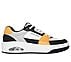 UNO COURT - LOW-POST, WHITE/BLACK/YELLOW