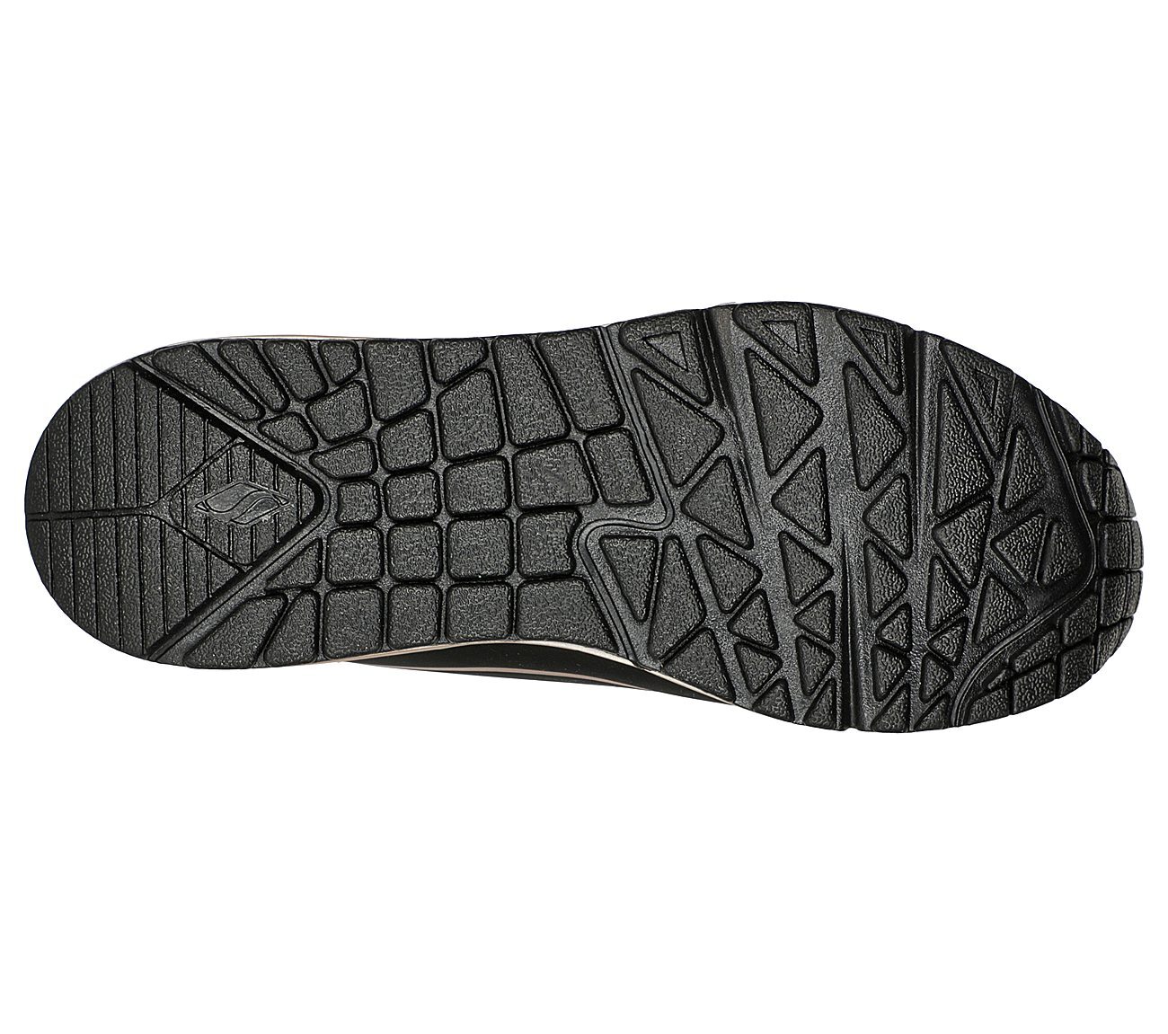 UNO GEN1 - COOL HEELS, BLACK/ROSE GOLD Footwear Bottom View