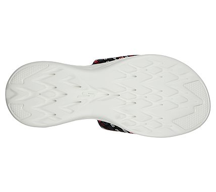 ON-THE-GO 600 - FAST LANE, BLACK/PINK Footwear Bottom View
