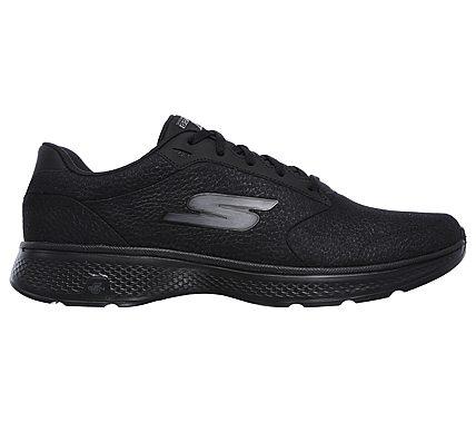 GO WALK 4, BBLACK Footwear Right View