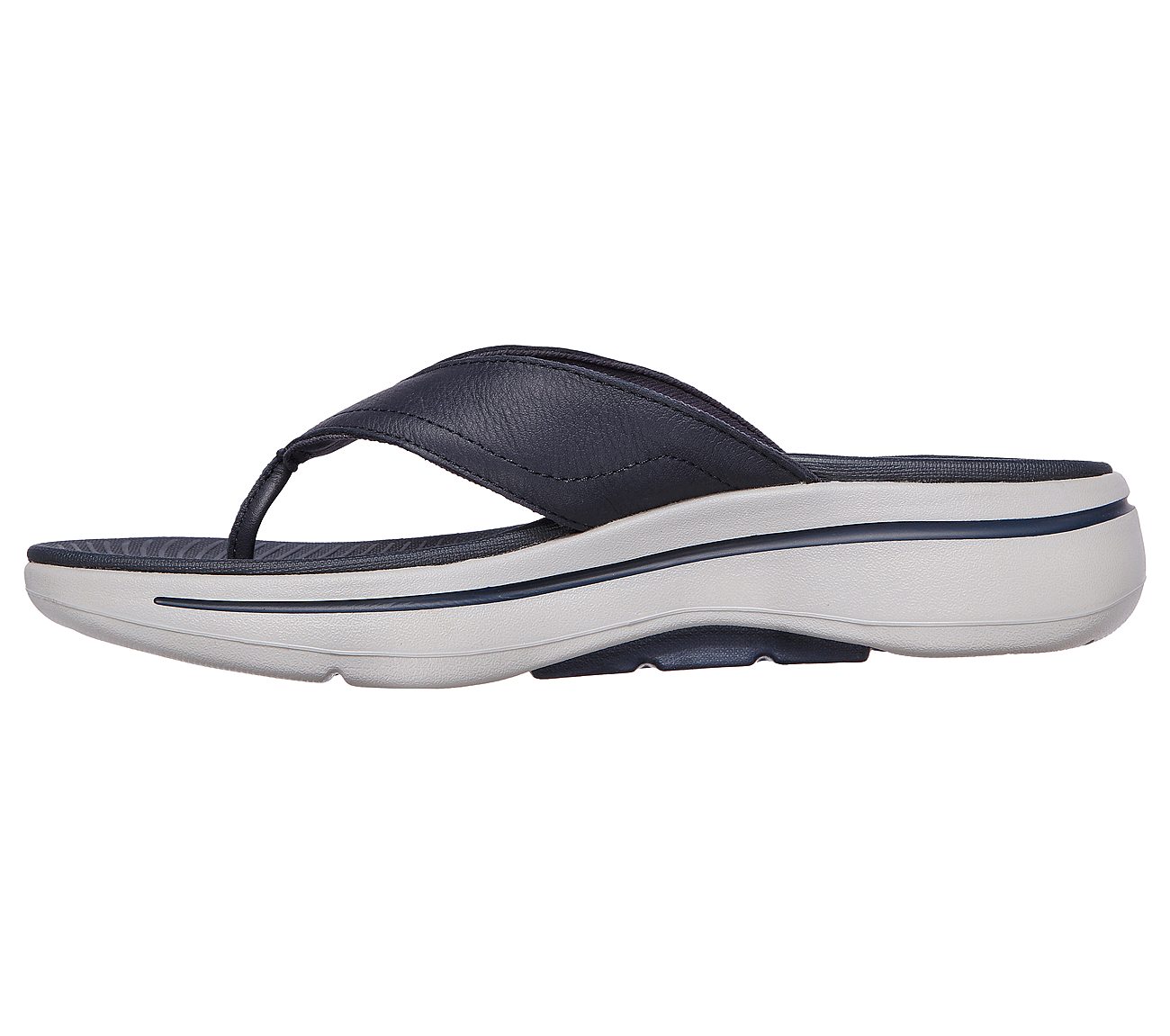 GO WALK ARCH FIT SANDAL, NNNAVY Footwear Left View