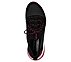 SKECH-AIR ELEMENT 2.0-BOSS LA, BLACK/HOT PINK Footwear Top View