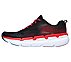MAX CUSHIONING PREMIER, BLACK/WHITE/RED Footwear Left View