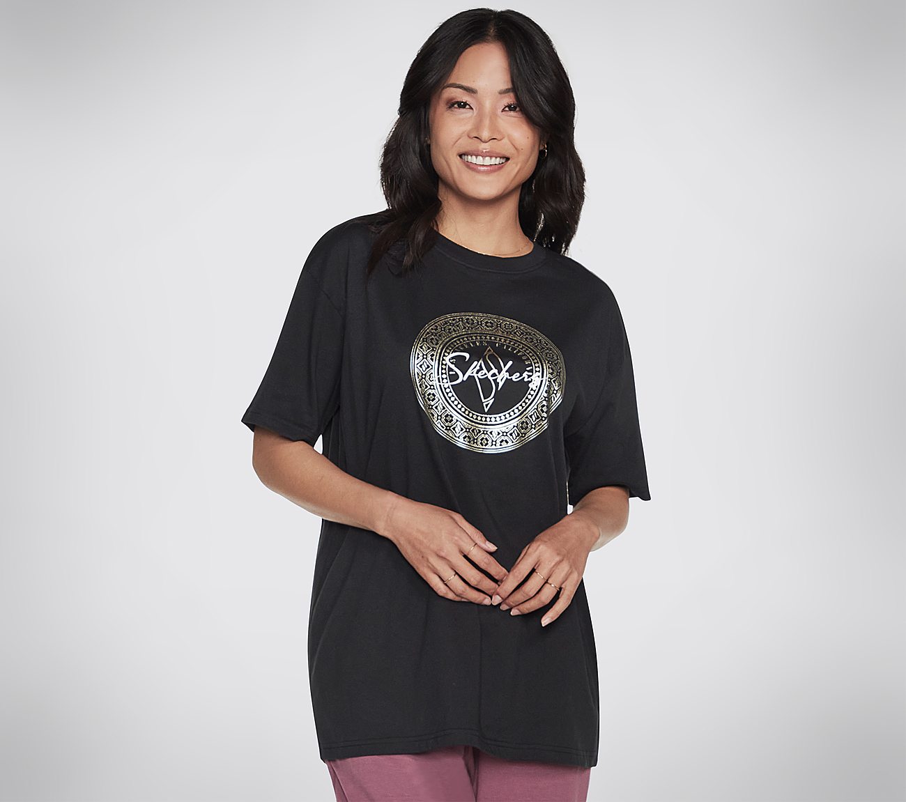 SKECHERS DIAMOND LEGACY EVERY, BBBBLACK Apparels Lateral View