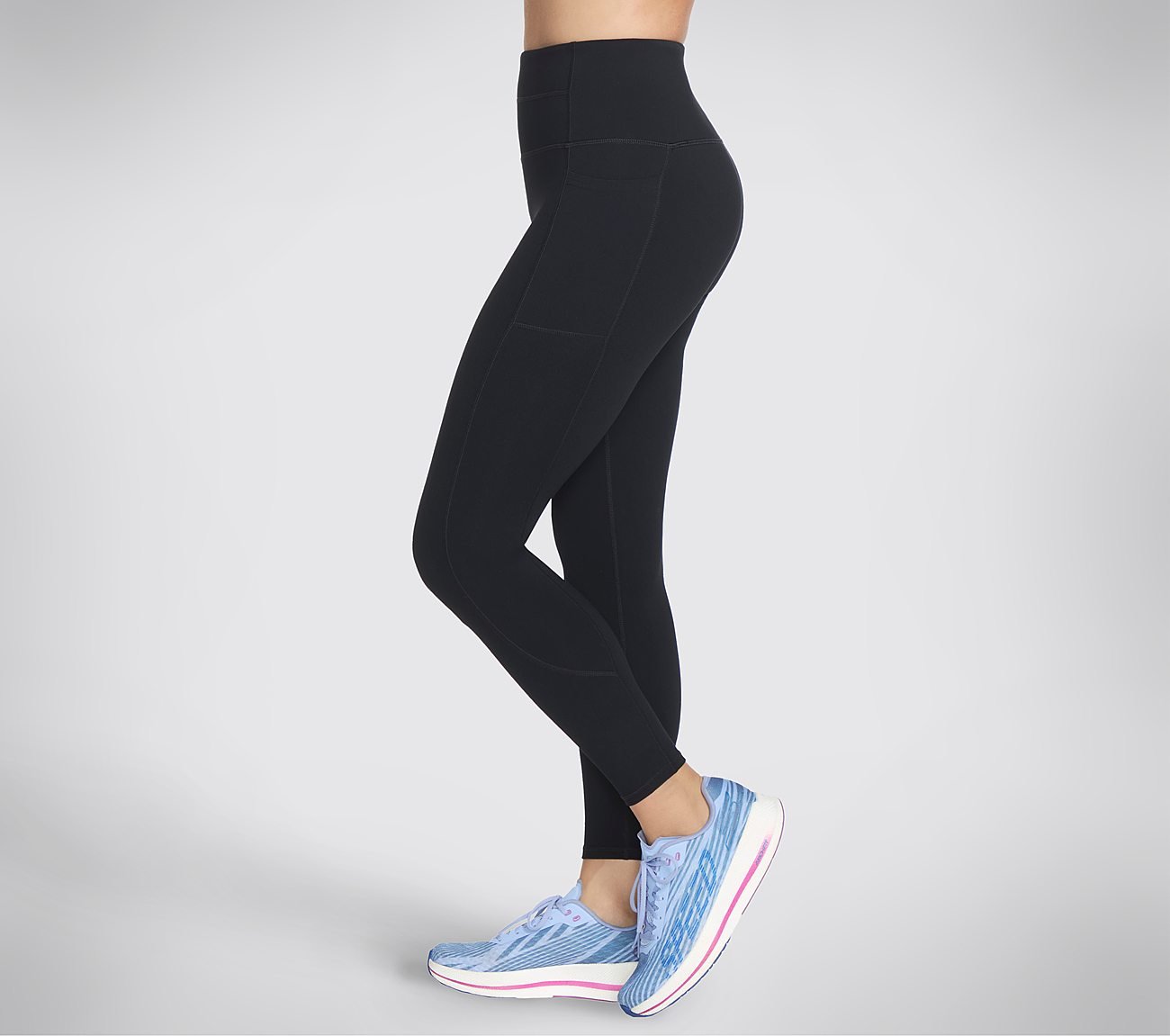 GOWALK HW 7/8 LEGGING II, BBBBLACK Apparels Left View