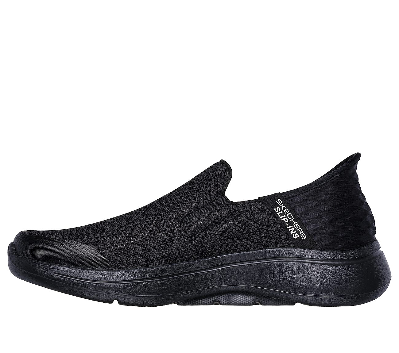 Skechers Black Go Walk Arch Fit Hands Free Mens Walking Shoes Style ID