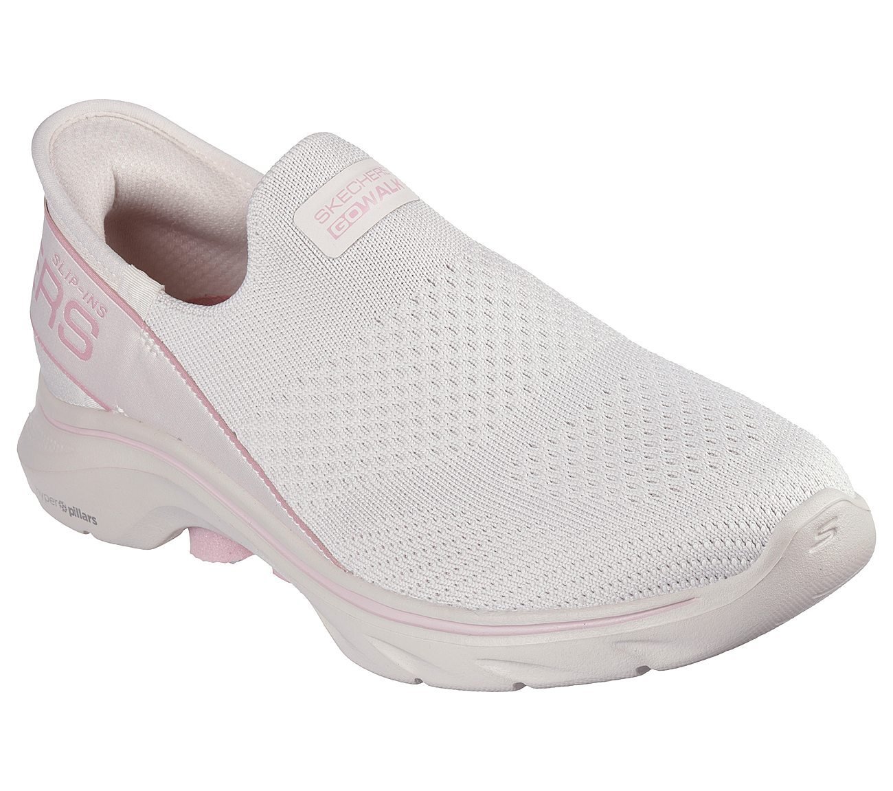 GO WALK 7 - MIA, NATURAL/PINK Footwear Right View