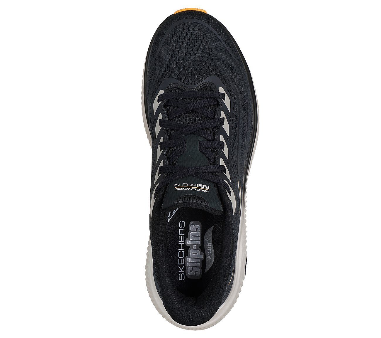 GO RUN ANYWHERE, BBBBLACK Footwear Top View
