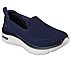 GO WALK HYPER BURST-EXTREME O, NAVY/WHITE Footwear Lateral View