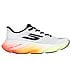 SKECHERS AERO BURST, WHITE/BLACK/MULTI Footwear Lateral View