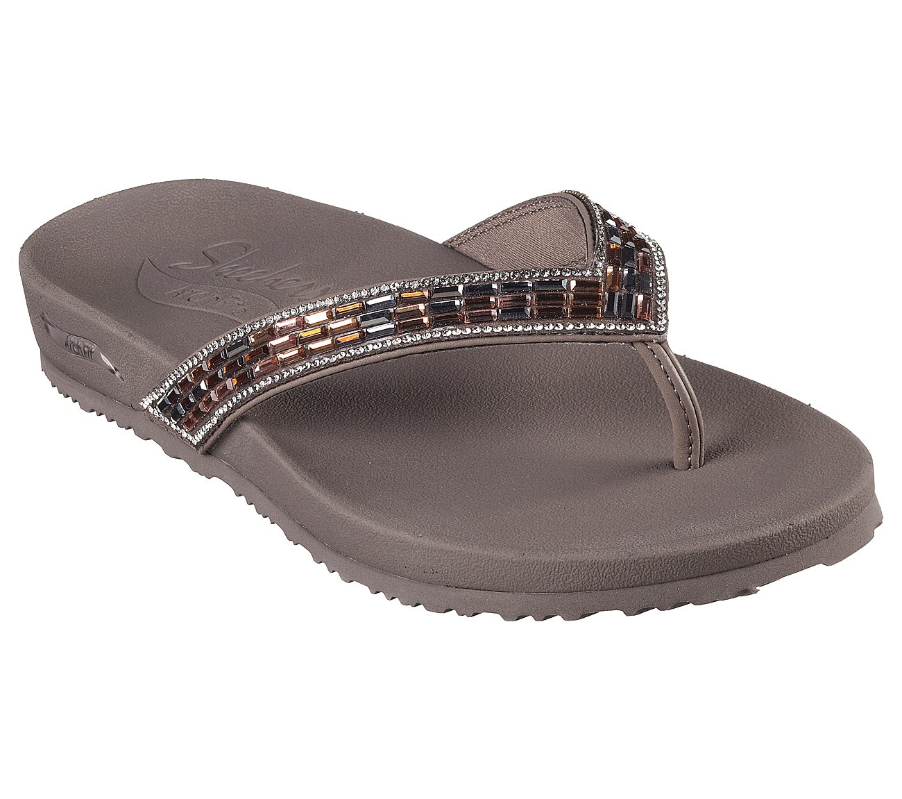 ARCH FIT MEDITATION, TAUPE/MULTI Footwear Right View