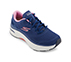 MAX CUSHIONING ARCH FIT - SWI, NAVY/PINK Footwear Lateral View