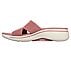 GO WALK ARCH FIT SANDAL - WOR, ROSE Footwear Left View