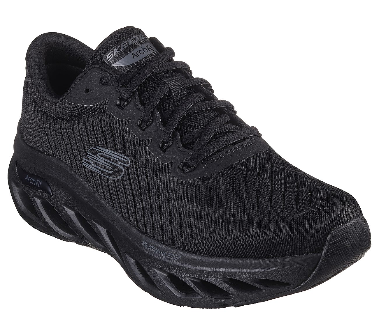 ARCH FIT GLIDE-STEP - KRONOS, BBLACK Footwear Right View