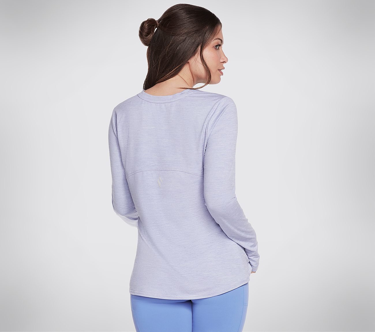 GODRI SWIFT LONGSLEEVE, LAVENDER/LIGHT PINK Apparels Top View