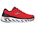 ARCH FIT GLIDE-STEP, RED/BLACK Footwear Lateral View