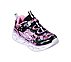 HEART LIGHTS -, BLACK/MULTI Footwear Lateral View