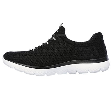 SUMMITS, BLACK/WHITE Footwear Left View