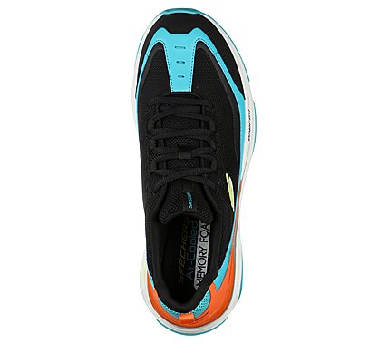 ENERGY RACER-SWIFT LIFT, BLACK/MULTI Footwear Top View