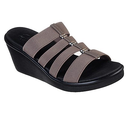 RUMBLE ON - CITY FEVER, DARK TAUPE Footwear Lateral View