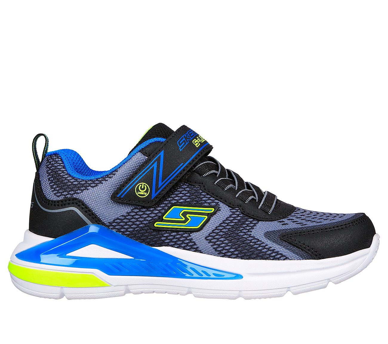 TRI-NAMICS, BLACK/YELLOW/BLUE Footwear Lateral View