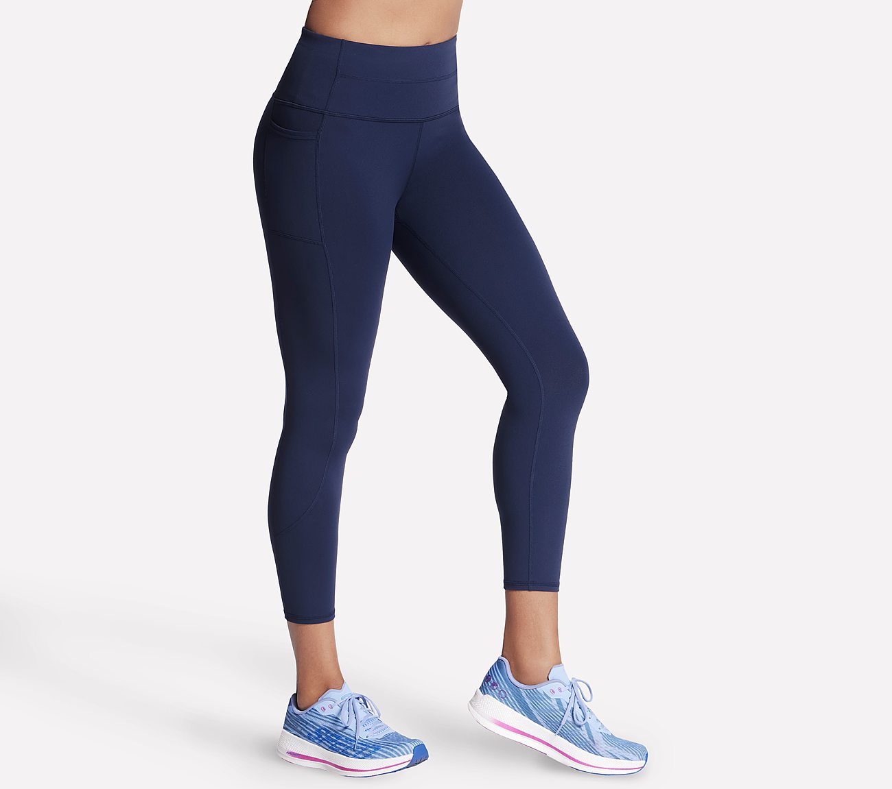GOWALK HW 7/8 LEGGING II, NNNAVY Apparels Left View