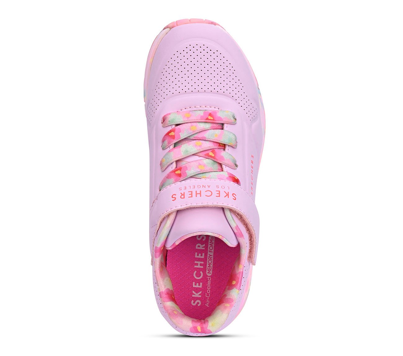 UNO GEN1-FRESH BLOOMS, LIGHT PINK/MULTI Footwear Top View