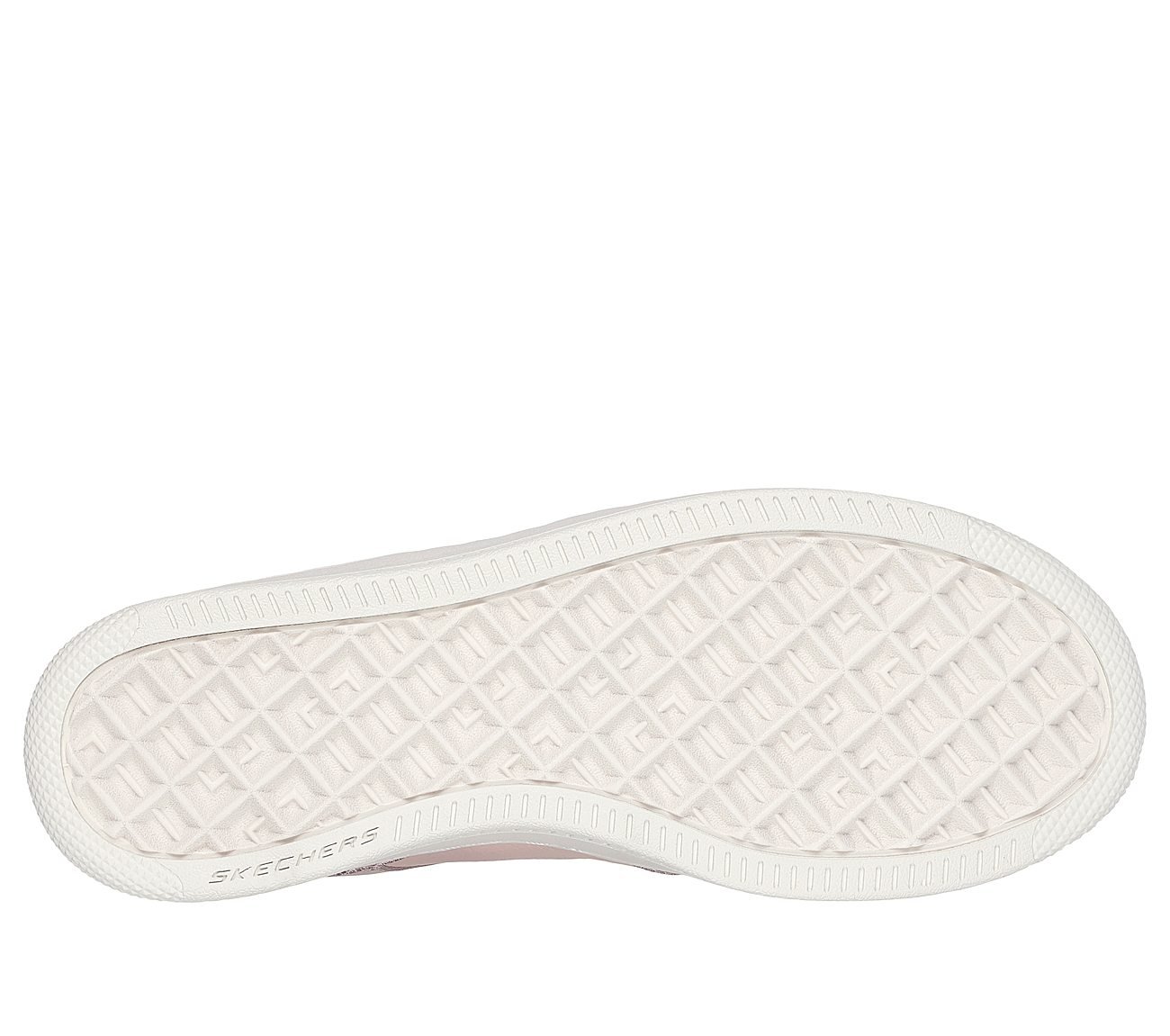 SPORT COURT 92-SHEER SHINE, WHITE/PINK/GOLD Footwear Bottom View