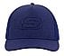 EMBOSSED TRUCKER HAT, NAVY/BLUE