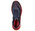 GO RUN RAZOR EXCESS, NAVY/CORAL Footwear Top View