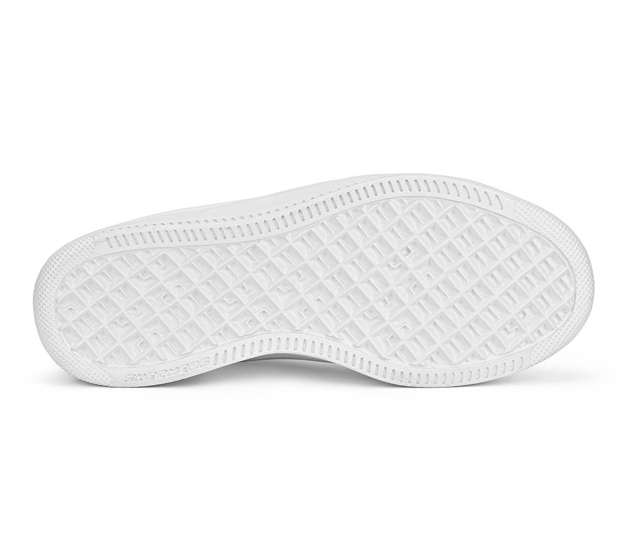 SPORT COURT 92, WHITE/GREEN Footwear Bottom View
