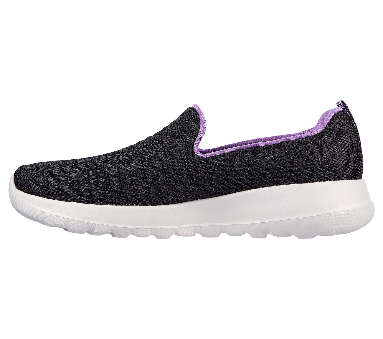 GO WALK JOY-TRULY INSPIRED, BLACK/LAVENDER Footwear Left View