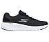 GO RUN VELOCITY, BLACK/WHITE Footwear Lateral View