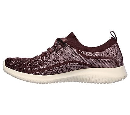 ULTRA FLEX - SILVER SURFING, BBURGUNDY Footwear Left View