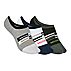 3PK MENS STRIPPED NON TERRY L, BLACK/WHITE/GRY