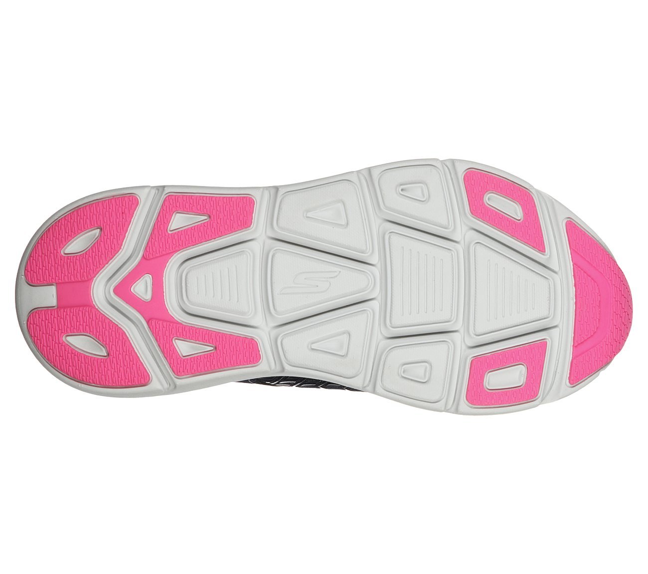 MAX CUSHIONING PREMIER-FAST A, NAVY/HOT PINK Footwear Bottom View