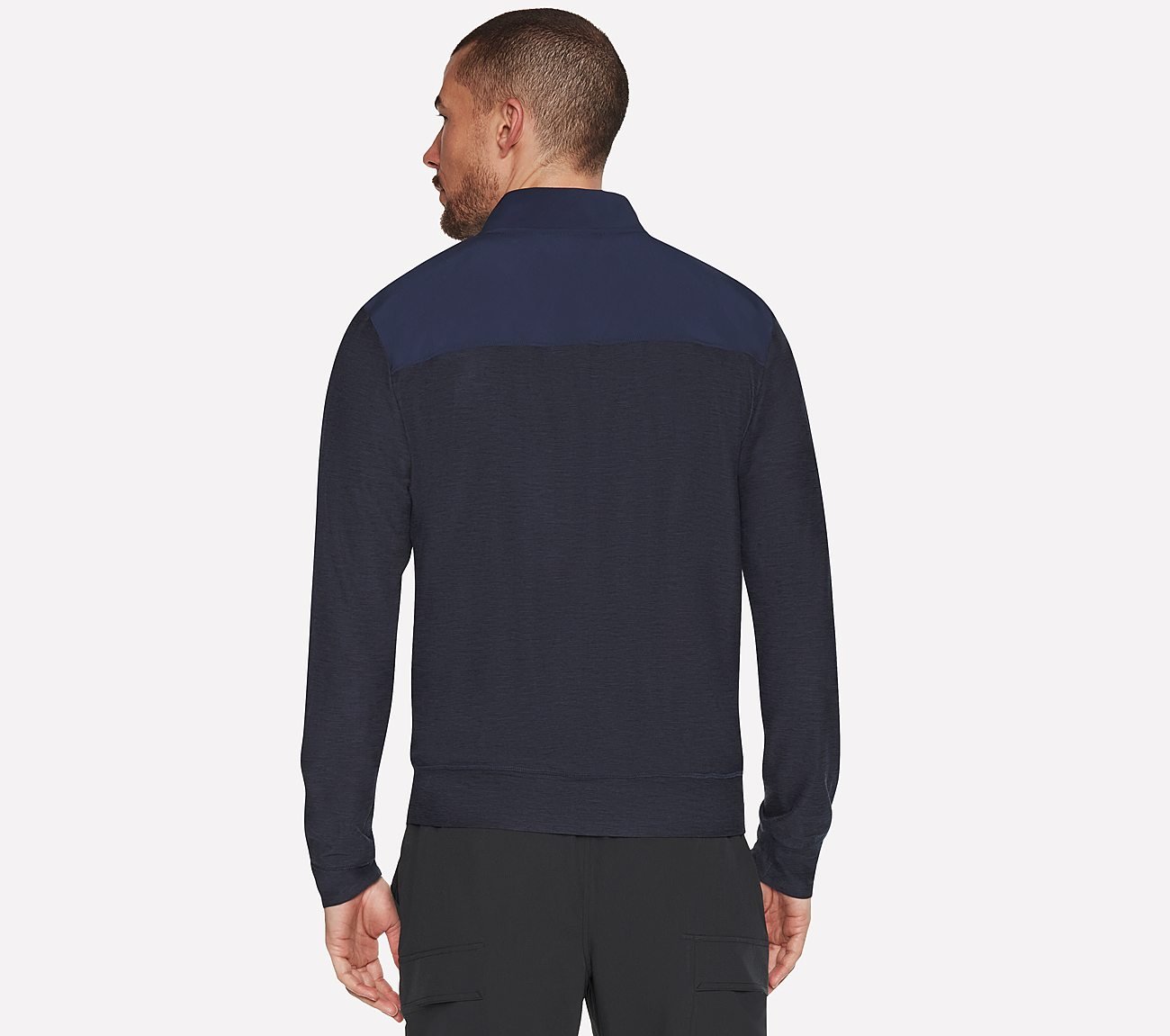 THE HOODLESS HOODIE ULTRA GO, NNNAVY Apparels Top View
