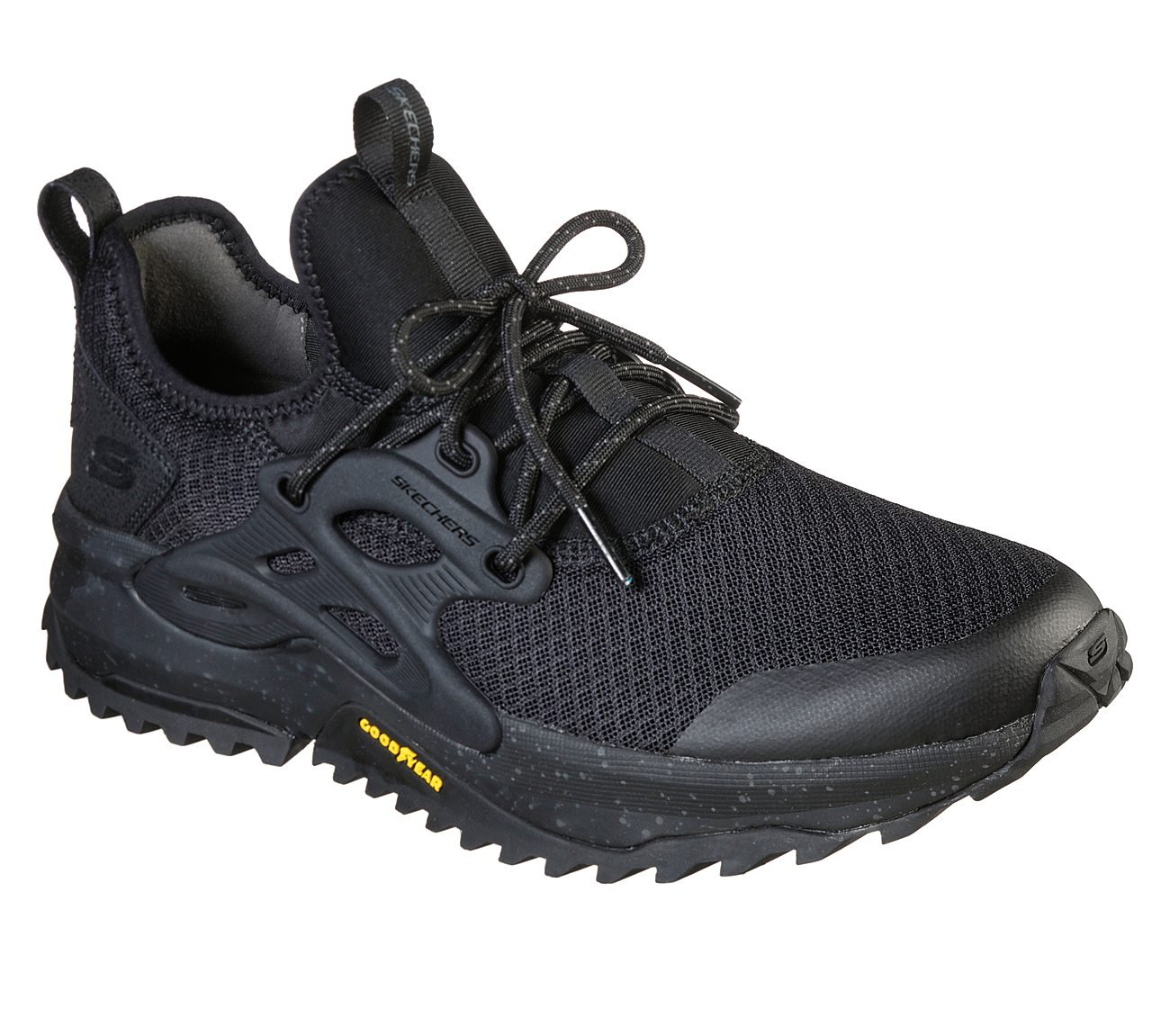 SKECHERS BIONIC TRAIL, BBLACK Footwear Lateral View