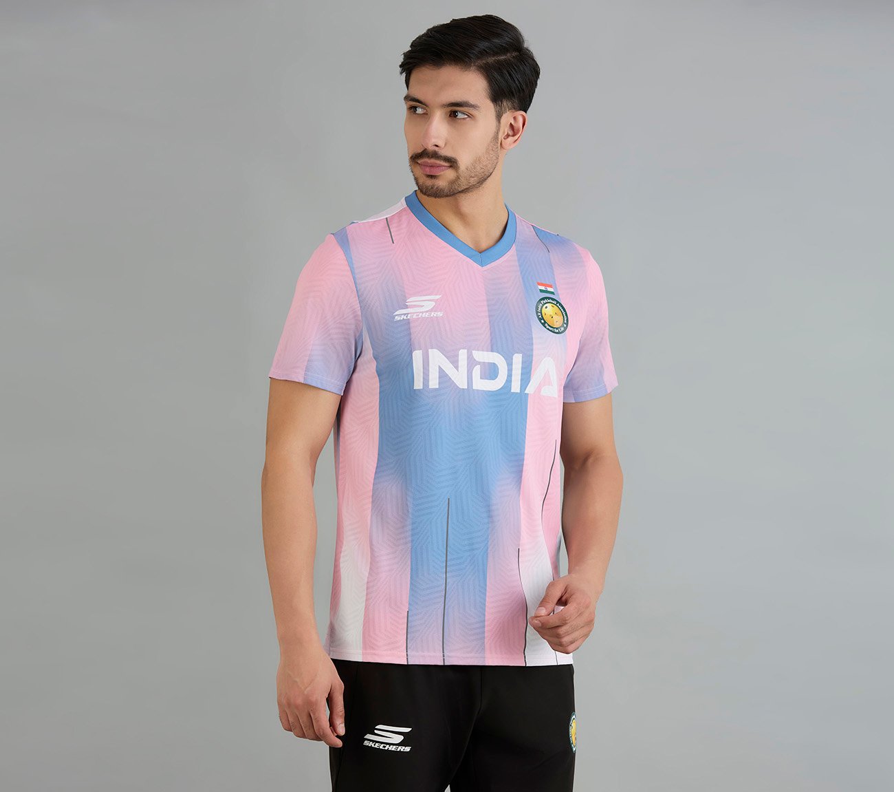 AIPA MENS PLAYER EDITION MATCH JERSEY, SILVER/WHITE/PINK