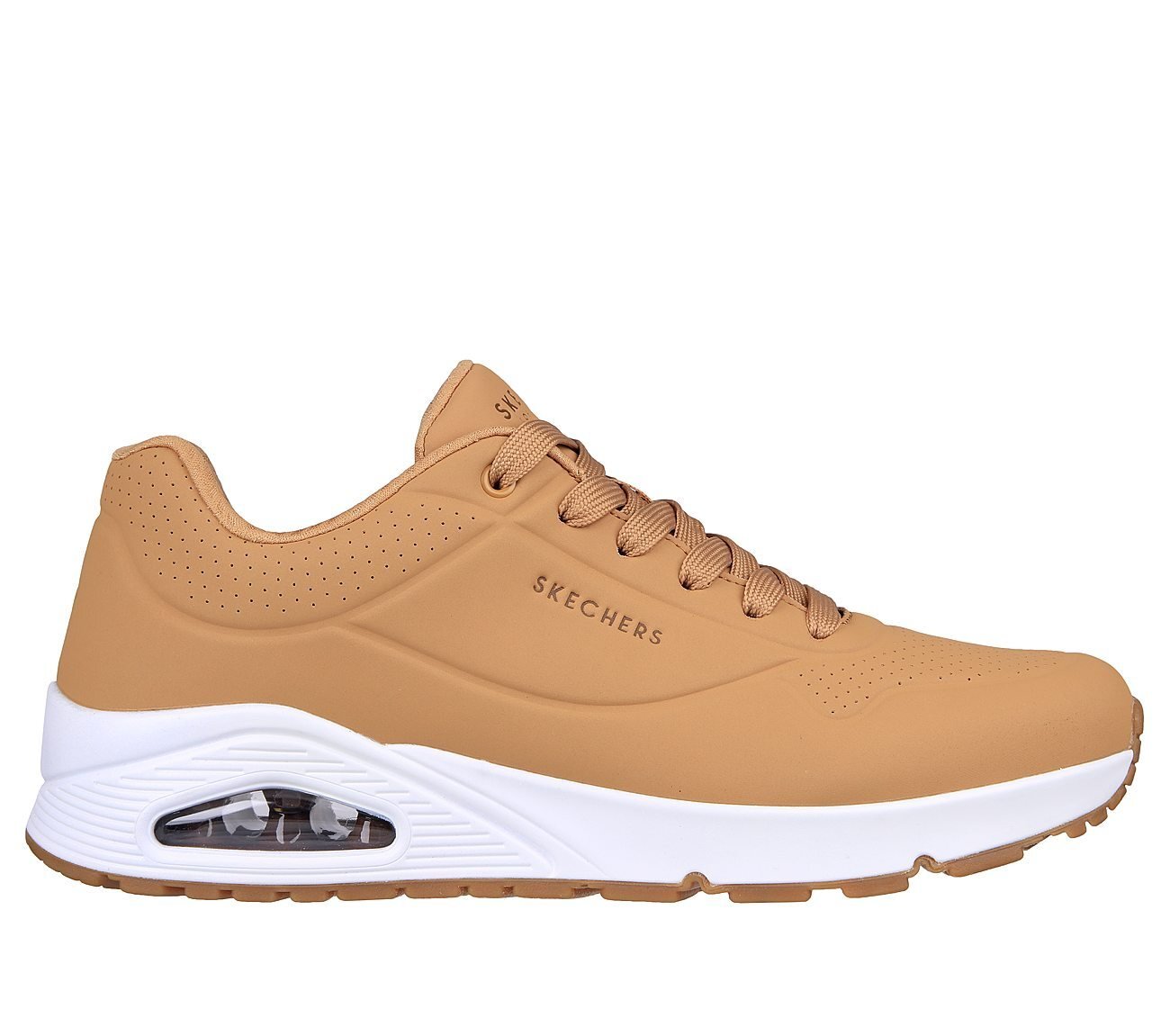 UNO - STAND ON AIR, TAN Footwear Lateral View