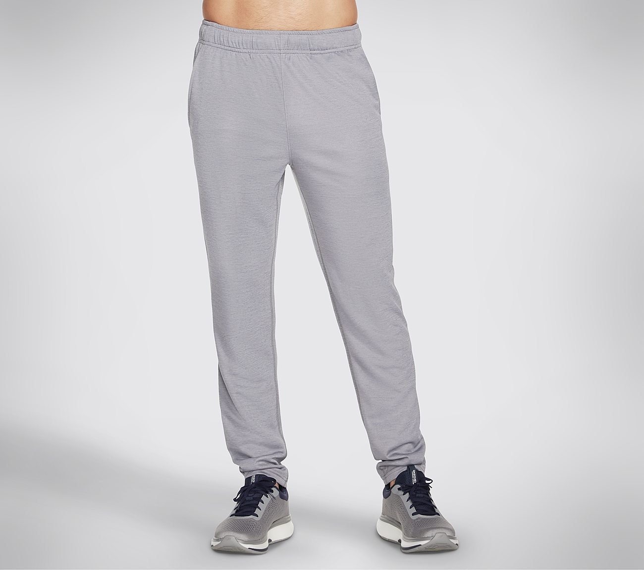 SKECH KNITS RIVAL TAPER PANT, CEMENT Apparels Lateral View